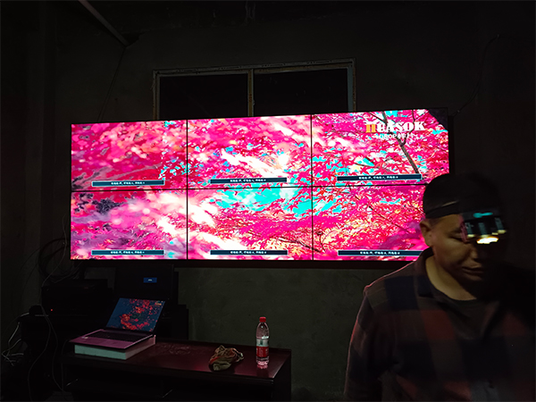 巴中縣空山鎮(zhèn)拼接屏55寸2X3